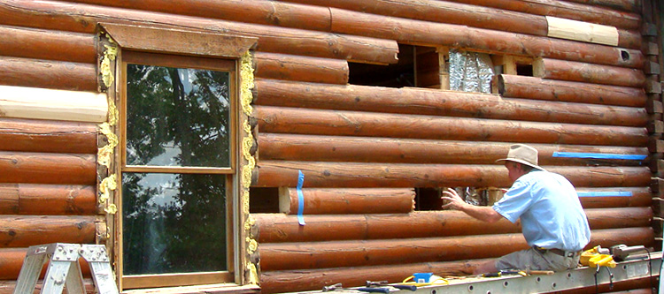 Log Home Repair Leeds, Alabama