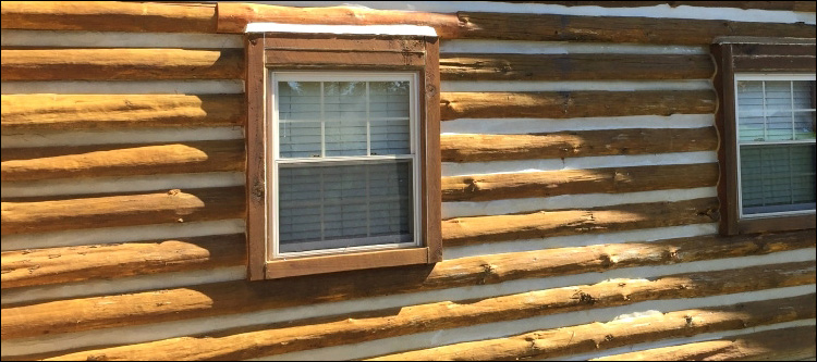 Log Home Whole Log Replacement  Leeds, Alabama
